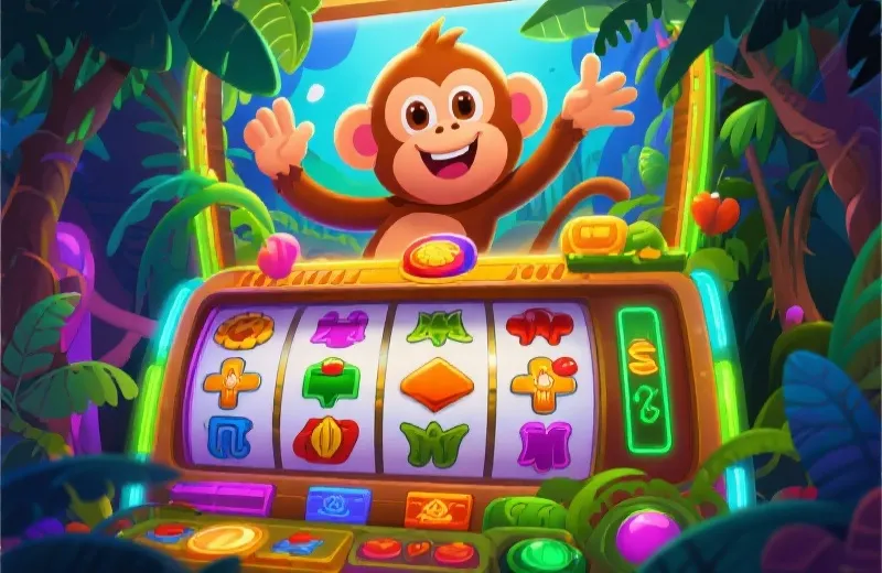 蓝猴子主题老虎机